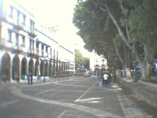 Plaza de Puebla y Arcadas Coloniales