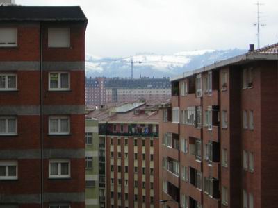 Nieve en Bilbao